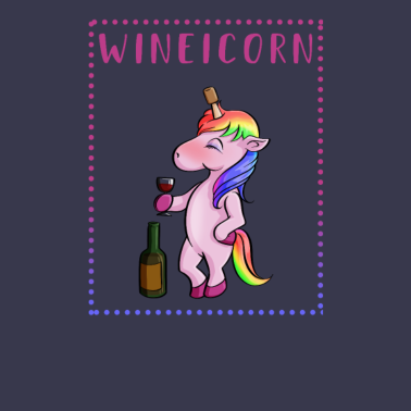 Motiv Wineicorn Wein Einhorn Weinglas Freundin Geschenk