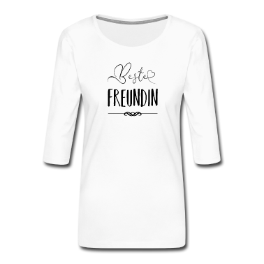 Geschenk Freundin Geburtstag Langarmshirt - Beste Freundin