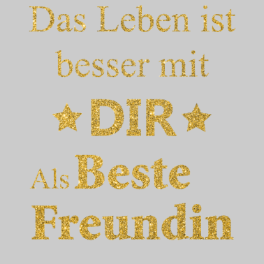 Motiv Beste Freundin Geschenk für Damen und Mädchen