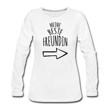 Geschenk Freundin Geburtstag Langarmshirt - Meine Beste Freundin