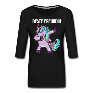 Geschenk Freundin Geburtstag Langarmshirt - Beste Freundin Geschenk für Damen und Mädchen
