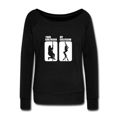 Geschenk Freundin Geburtstag Langarmshirt - Meine Freundin Deine Freundin Vergleich Sexy Tanz