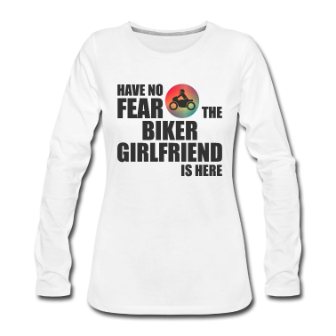 Geschenk Freundin Geburtstag Langarmshirt - Die Motorrad Freundin