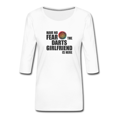 Geschenk Freundin Geburtstag Langarmshirt - Die Darts Freundin