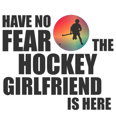 Motiv Die Hockey Freundin