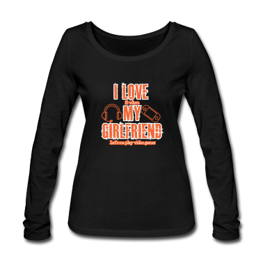 Geschenk Freundin Geburtstag Langarmshirt - Ich Liebe meine Freundin