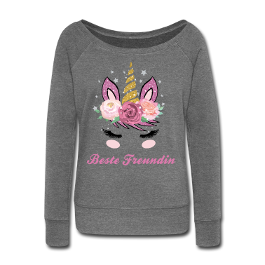 Geschenk Freundin Geburtstag Langarmshirt - Beste Freundin Geschenk für Damen und Mädchen