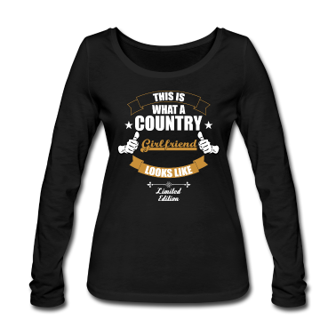 Geschenk Freundin Geburtstag Langarmshirt - Dies ist eine Country Freundin