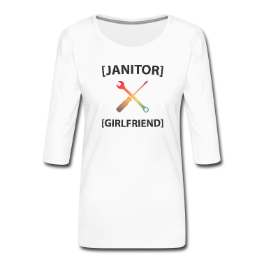 Geschenk Freundin Geburtstag Langarmshirt - Hausmeister Freundin