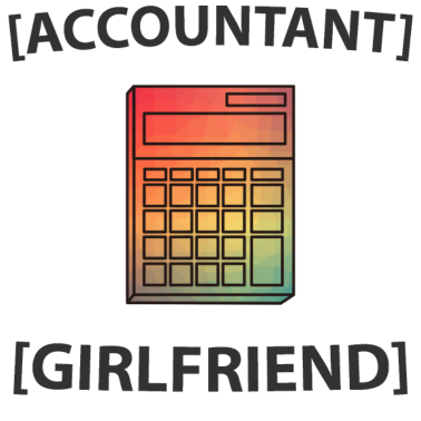 Motiv Buchhalter Freundin