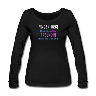 Geschenk Freundin Geburtstag Langarmshirt - Exzentrische Freundin