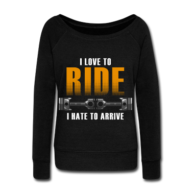 Geschenk Freundin Geburtstag Langarmshirt - Motorradfahren mit Freundin