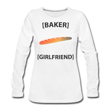 Geschenk Freundin Geburtstag Langarmshirt - Bäcker Freundin