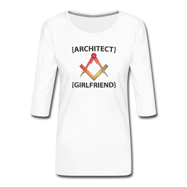 Geschenk Freundin Geburtstag Langarmshirt - Architekt Freundin