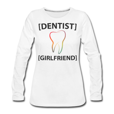 Geschenk Freundin Geburtstag Langarmshirt - Zahnarzt Freundin
