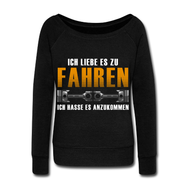 Geschenk Freundin Geburtstag Langarmshirt - Motorradfahren mit Freundin