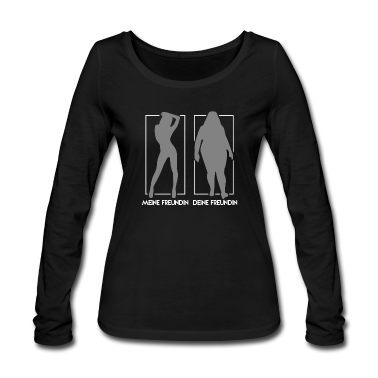 Geschenk Freundin Geburtstag Langarmshirt - Meine Freundin