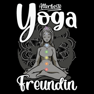 Motiv Yoga Freundin
