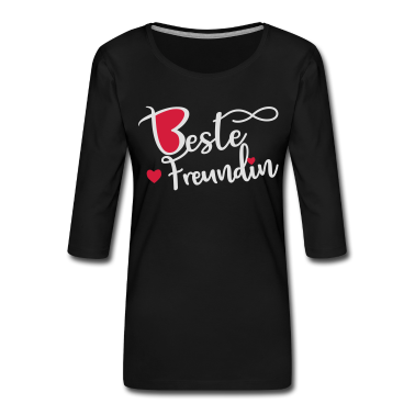 Geschenk Freundin Geburtstag Langarmshirt - beste Freundin