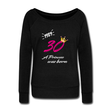 Geschenk Freundin Geburtstag Langarmshirt - 30 Geburtstag,Jahrgang 1989,Frau,Freundin,Geschenk