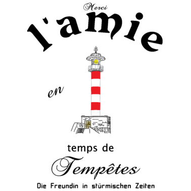 Motiv Freundin auf Französisch