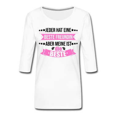 Geschenk Freundin Geburtstag Langarmshirt - Beste Freundin