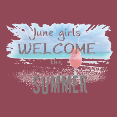 Motiv Juni Mädchen Tshirt, Geschenkidee, Geburtstag