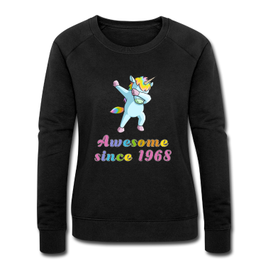 Geschenk Freundin Geburtstag Pullover - Dabbing Einhorn 1968 Freundin Geburtstag Geschenk
