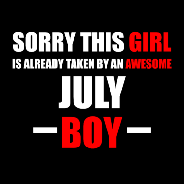 Motiv Geschenk Freundin geboren im Juli Geburtstag