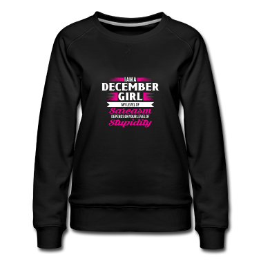 Geschenk Freundin Geburtstag Pullover - Geburtstag Dezember Geschenk Freundin Sarkasmus