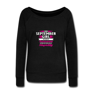 Geschenk Freundin Geburtstag Pullover - Geburtstag September Geschenk Freundin Sarkasmus