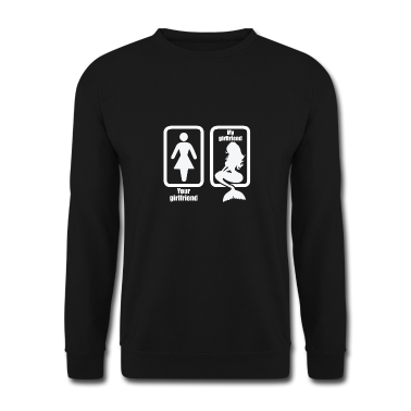 Geschenk Freundin Geburtstag Pullover - Meine Freundin Deine Freundin Meerjungfrau Nixe