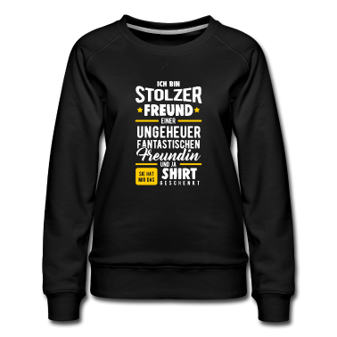 Geschenk Freundin Geburtstag Pullover - Freund Freundin paar lustig Geschenk Geburtstag