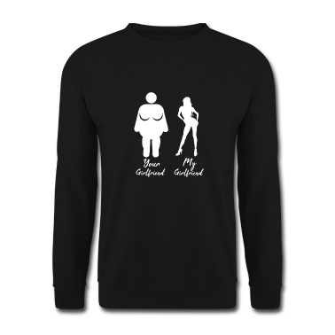 Geschenk Freundin Geburtstag Pullover - Meine Freundin Deine Freundin Vergleich Fett Sexy