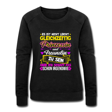Geschenk Freundin Geburtstag Pullover - Freundin Prinzessin Beste Freundin Geschenk