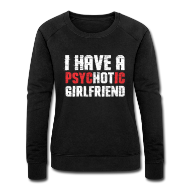 Geschenk Freundin Geburtstag Pullover - Psycho Liebe Freundin Freund Geburtstag Geschenk