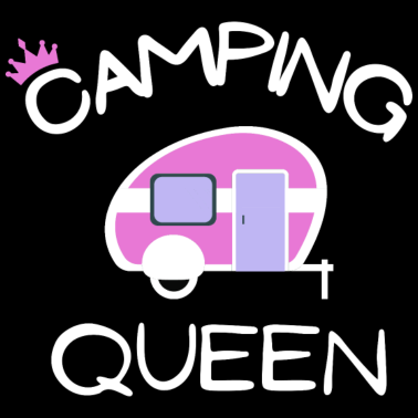 Motiv Camping Queen Geschenkidee Geburtstag Freundin