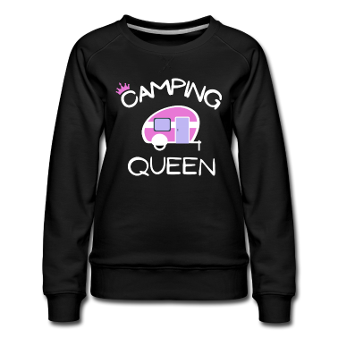 Geschenk Freundin Geburtstag Pullover - Camping Queen Geschenkidee Geburtstag Freundin