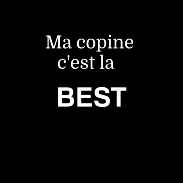 Motiv Meine Freundin ist das BEST.