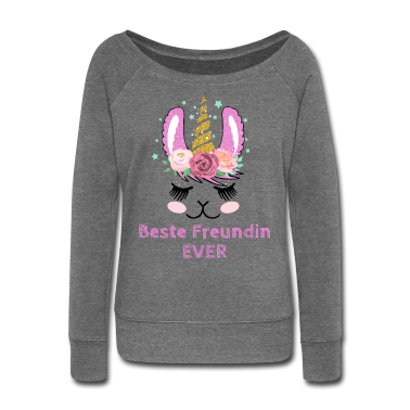 Geschenk Freundin Geburtstag Pullover - Beste Freundin Geschenk für Damen und Mädchen
