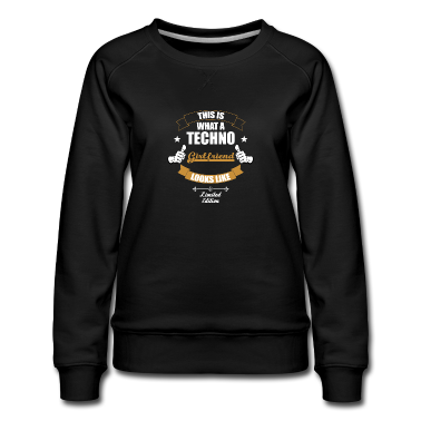 Geschenk Freundin Geburtstag Pullover - Dies ist eine Techno Freundin