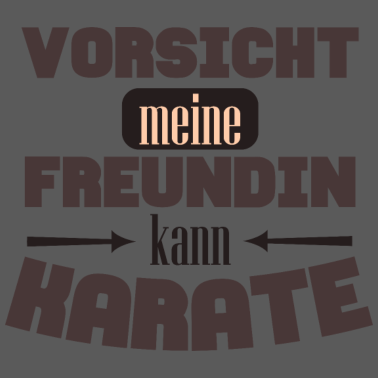 Motiv Freundin Karate