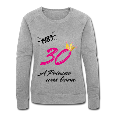 Geschenk Freundin Geburtstag Pullover - 30 Geburtstag,Jahrgang 1989,Frau,Freundin,Tochter