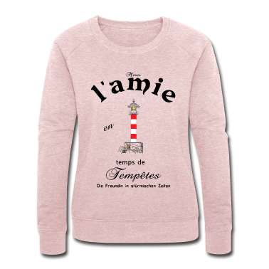 Geschenk Freundin Geburtstag Pullover - Freundin auf Französisch