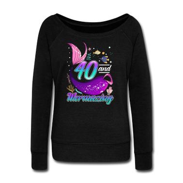 Geschenk Freundin Geburtstag Pullover - 40 Jahre alte Meerjungfrau 40. Geburtstag Freundin