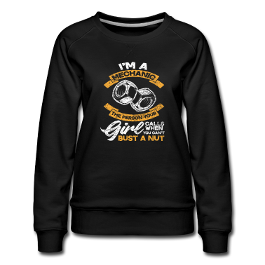 Geschenk Freundin Geburtstag Pullover - Mechaniker Freundin