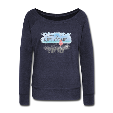 Geschenk Freundin Geburtstag Pullover - Juni Mädchen Tshirt, Geschenkidee, Geburtstag