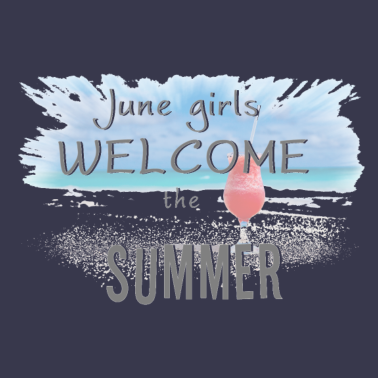 Motiv Juni Mädchen Tshirt, Geschenkidee, Geburtstag