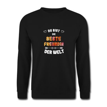 Geschenk Freundin Geburtstag Pullover - Du bist die beste Freundin der Welt