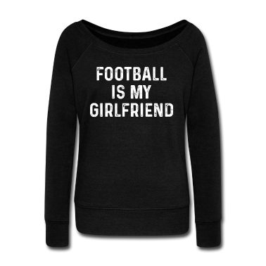 Geschenk Freundin Geburtstag Pullover - Football ist meine Freundin